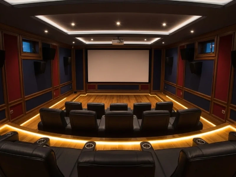 Dedicated home cinema room in Alexandria, VA