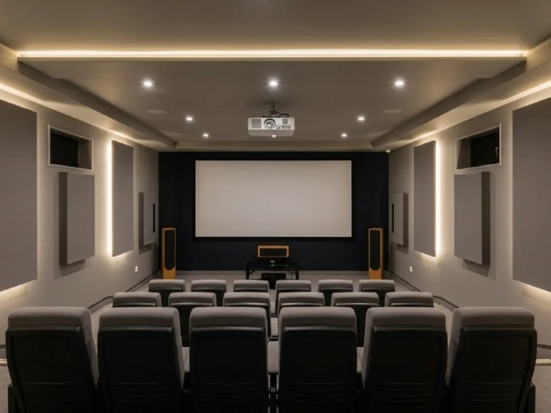 Dedicated home cinema room in Leesburg, VA