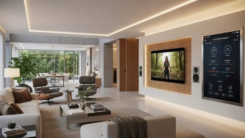 Smart home automation and lighting control in a Leesburg, VA home