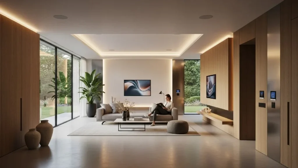 Smart home automation in a Fort Washington, MD residence
