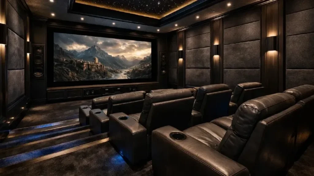 Construction Builtfor Quiet Performance 01 - Transcend Home Theater project photo