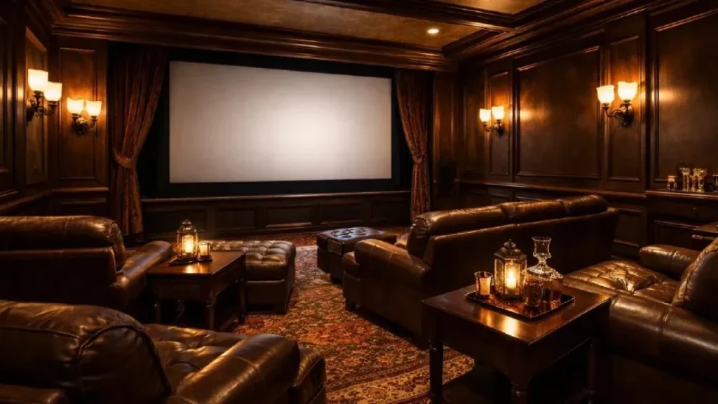 Construction Craftedfor Long Lasting Elegance 01 - Transcend Home Theater project photo