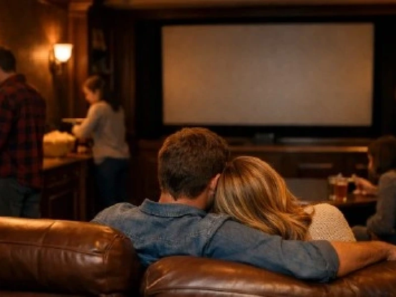 Lightingand Technology That Enhancethe Experience 01 - Transcend Home Theater project photo