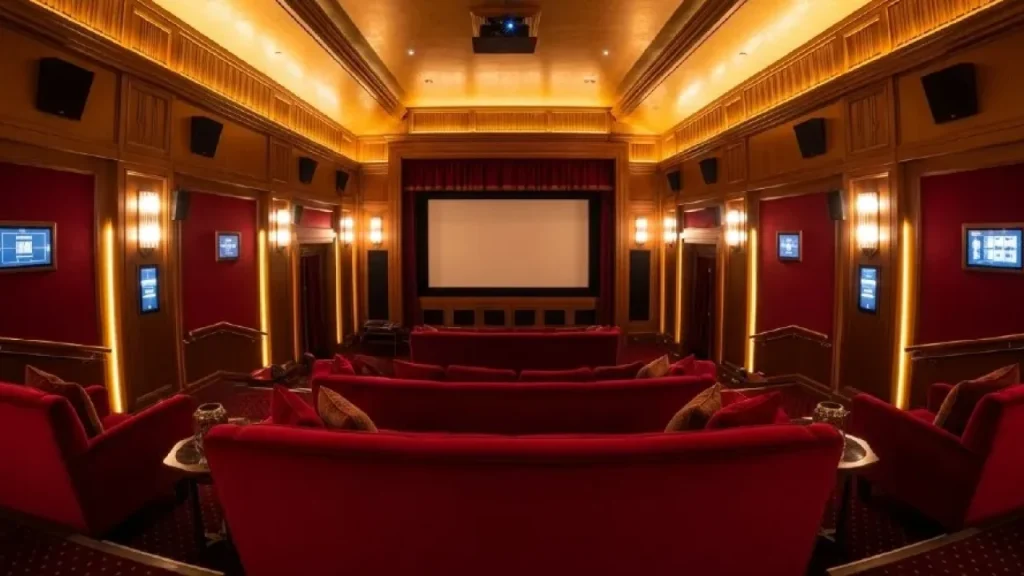Construction That Supports Timeless Design 01 - Transcend Home Theater project photo