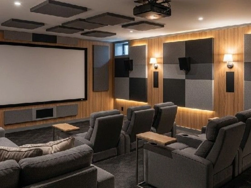 Where Everyday Living Meets Cinematic Design 01 - Transcend Home Theater project photo