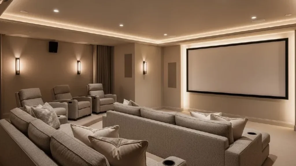 Sound Design That Feels Immersive Not Industrial 01 - Transcend Home Theater project photo