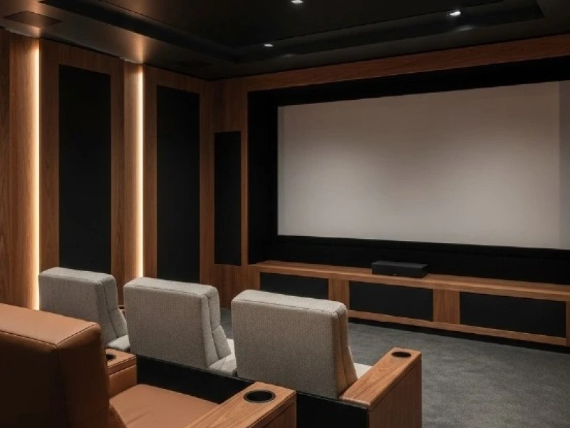 Where First Class Design Meets Cinematic Excellence 01 - Transcend Home Theater project photo