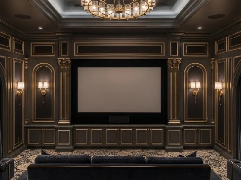 Where Bespoke Design Meets Royal Level Performance 01 - Transcend Home Theater project photo