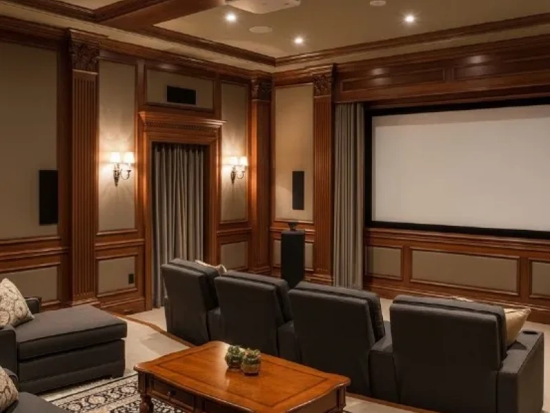 Custom Classic Home Theater Design That Fits Your Home 01 - Transcend Home Theater project photo