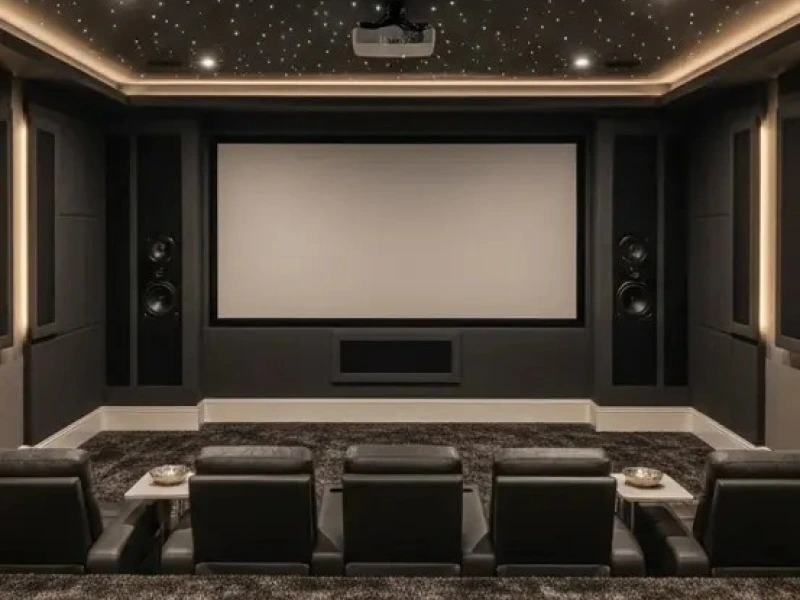 Custom Dedicated Home Theater Design That Fits Your Vision - Transcend Home Theater project photo