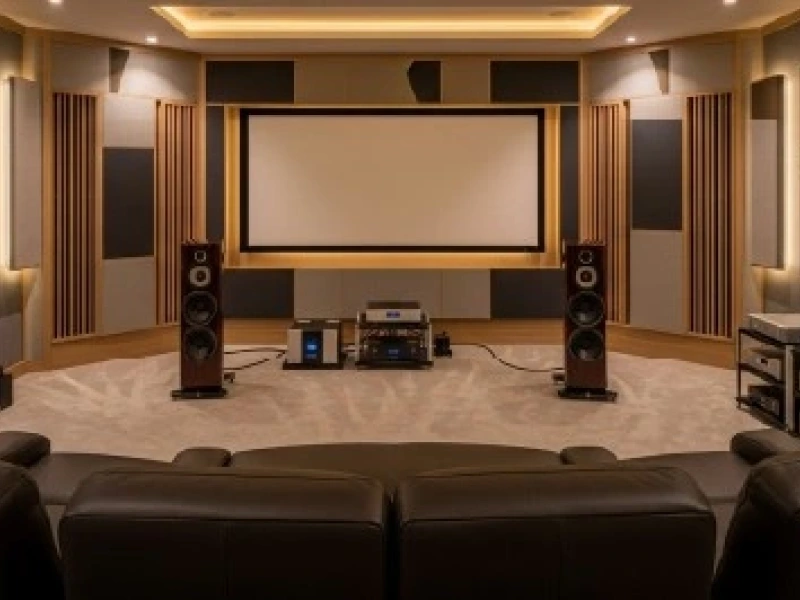 Lightingand Technology Inspiredby Live Performances 01 - Transcend Home Theater project photo