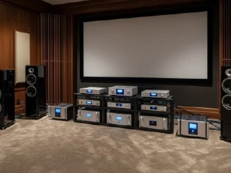 Premium Audio Technology With Refined Control 01 - Transcend Home Theater project photo