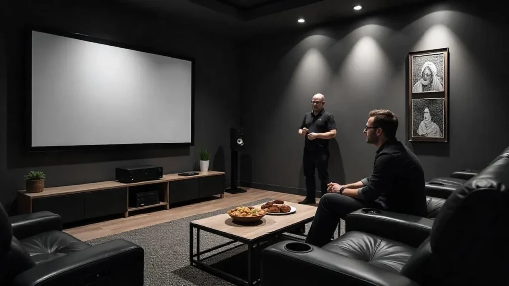 move bg 2880w - Transcend Home Theater project photo