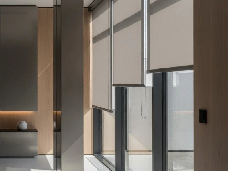 Automated Control for Modern Window Coverings 01 - Transcend Home Theater project photo