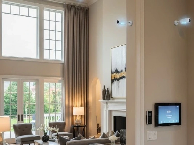 Custom Home Security System Designfor Your Property 01 - Transcend Home Theater project photo