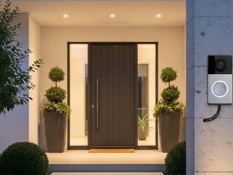 Custom Video Doorbell Camera Installationfor Your Home 01 - Transcend Home Theater project photo