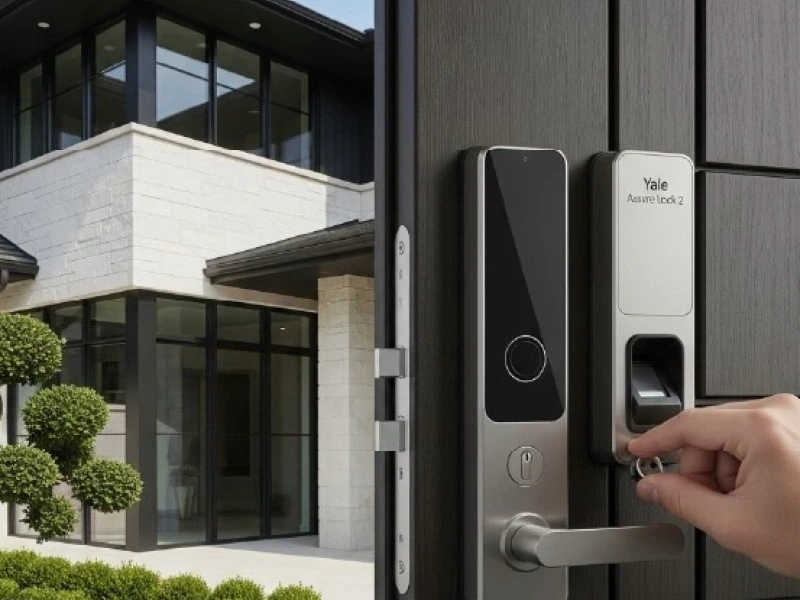 Where Secure Entry Meets Smart Technology 01 - Transcend Home Theater project photo