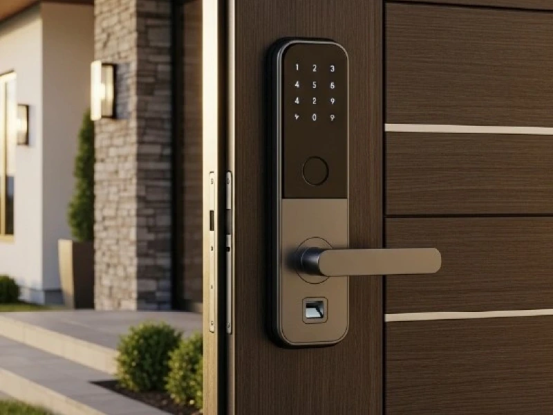 Custom Smart Door Lock Installationfor Homesand Businesses 01 - Transcend Home Theater project photo