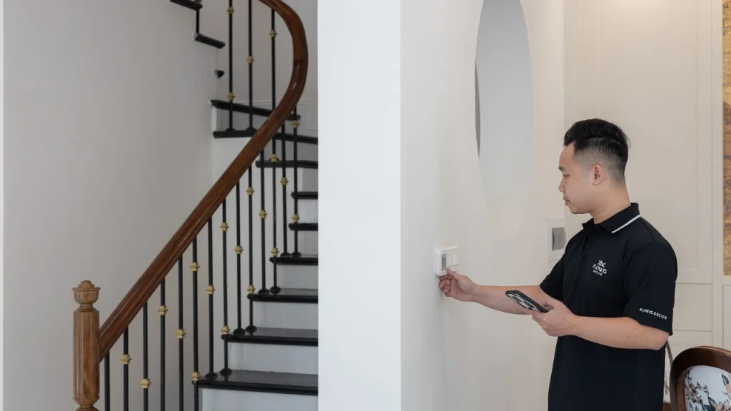 Smart home automation control in a luxury residence - Fairfax Station